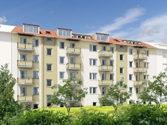 Wohnen am Wöhrder See: 2-Zi-Wohnung mit Balkon in saniertem Gebäude