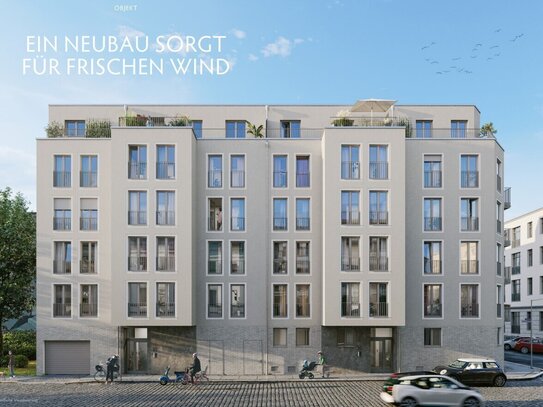 Moderne 3-Raum-Wohnung im Neubau