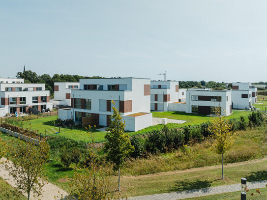 Zeitnah bezugsfertig! - Doppelhaushälfte direkt am Auenpark in Selm