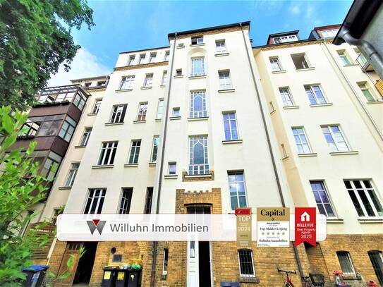 Möblierte Wohnung im EG - ruhig und zentrumsnah - 3 Zimmer - mit großem Innenhof!