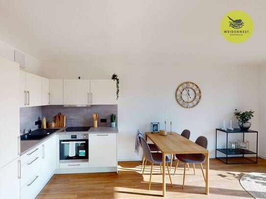 Traumhafte 2-Zimmer-Wohnung mit riesiger Dachterrasse!