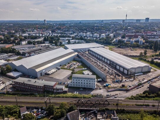 Attraktive Lagerhalle in Dortmund | Rampenandienung vorhanden | Büroflächen verfügbar