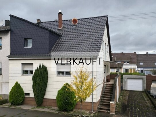 Zentral gelegenes Einfamilienhaus mit Garten und Garage in guter Lage von Lebach