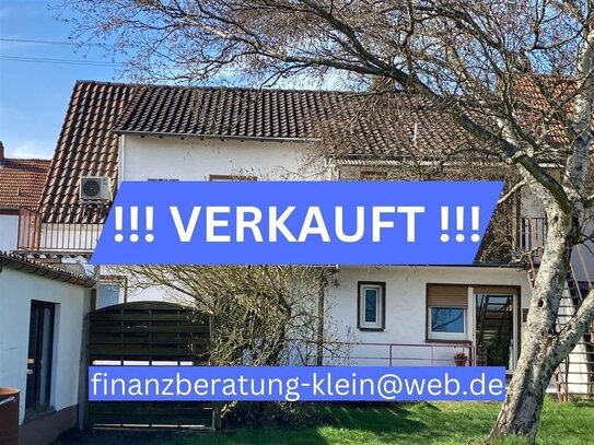 VERKAUFT !! VERKAUFT !!Einfamilienhaus