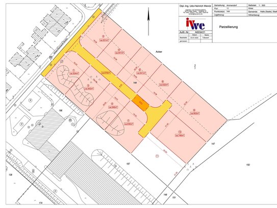 Baugrundstück für EFH in Halle-Ammendorf