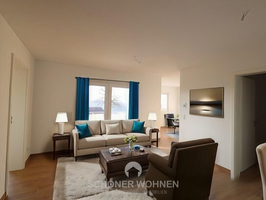 Freudenburg | Residenz Panoramablick | 2-Zimmer-Wohnung | Loggia| WE4