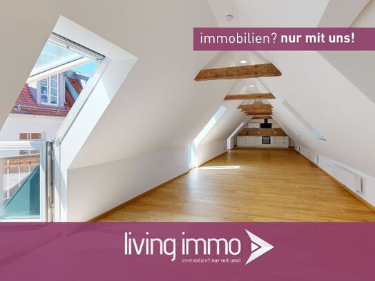 Moderne Studio-Wohnung mit Dachterrasse im historischen Zentrum in Vilshofen - Loft kaufen