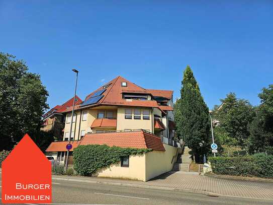 Wunderschöne 3,5-Zi.-Maisonette ETW mit Balkon u. Garagen-Stellplatz im gepflegten MFH, zentral in Mühlacker