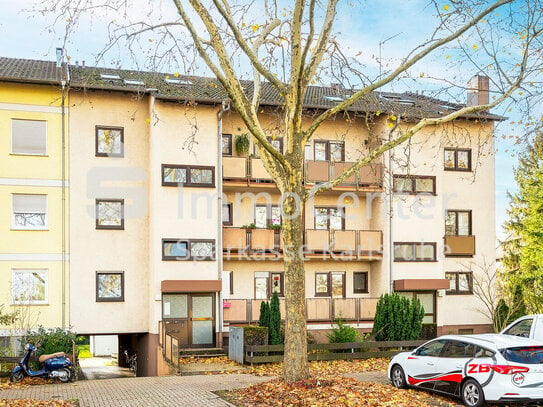 Ansprechende 2-Zimmer Wohnung in zentraler Lage von Durlach!