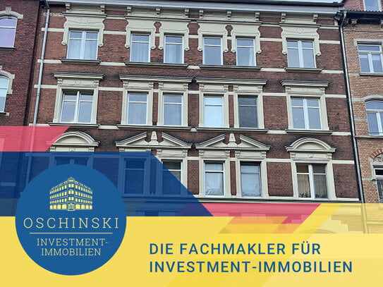 +++ D3211 TOP Mehrfamilienhaus + Erfurt-Zentrum + 10 WE + Faktor (IST) 17,5 + ca. 1.600€/m² + stilvolle Klinkerfassade…