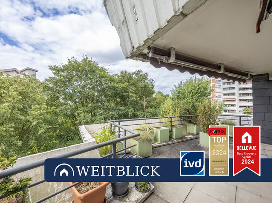 WEITBLICK: Terrassentraum mit Weitblick!