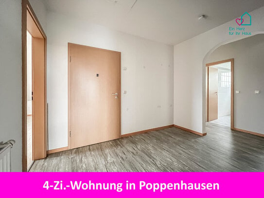 großzügige, moderne 4 Zi. Wohnung in Poppenhausen zu verkaufen