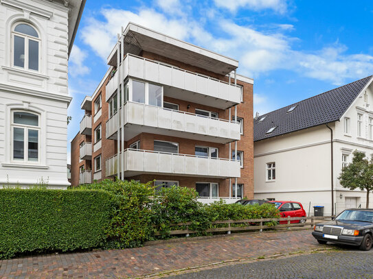 Vermietete sehr gepflegte 2-Zimmer Eigentumswohnung mit großem Balkon im Dobbenviertel