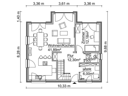 Modernes und förderfähiges Einfamilienhaus inkl. 1.075 m² Baugrundstück in 18337 Marlow OT Alt Steinhorst