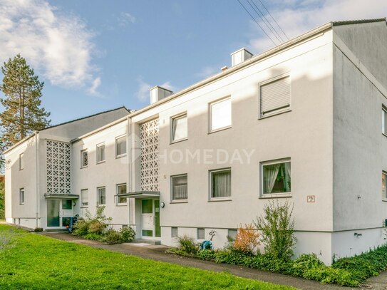 Gut geschnittene 3,5-Zimmer-Erdgeschosswohnung mit Balkon in ruhiger Lage