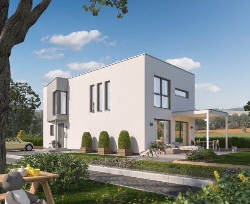 VIEL PLATZ IN IHREM NEUEN LIVING HAUS IN METTLACH. FESTPREISGARANTIE ÜBER 18 MONATE.