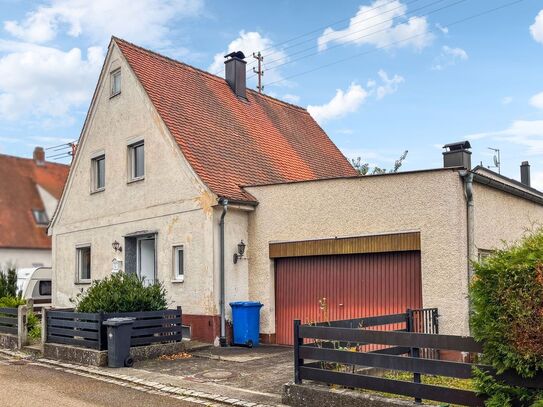 Modernisierungsbedürftiges Einfamilienhaus in Gundelfingen