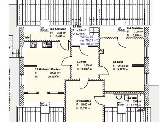 3 Zimmer Wohnung in Buchholz - Schlingmühle