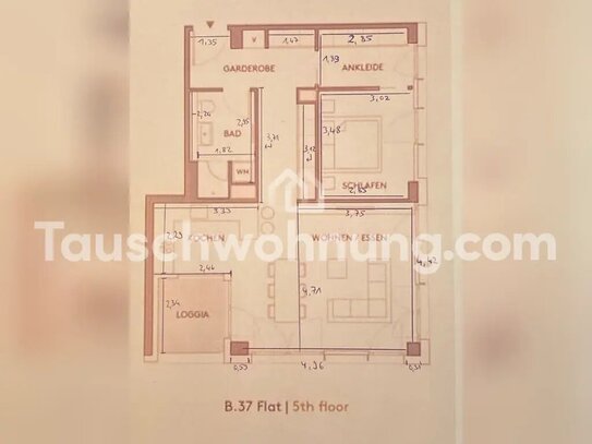 [TAUSCHWOHNUNG] Tausche eine 2,5 Zimmer Wohnung im Europaviertel (SolidTower