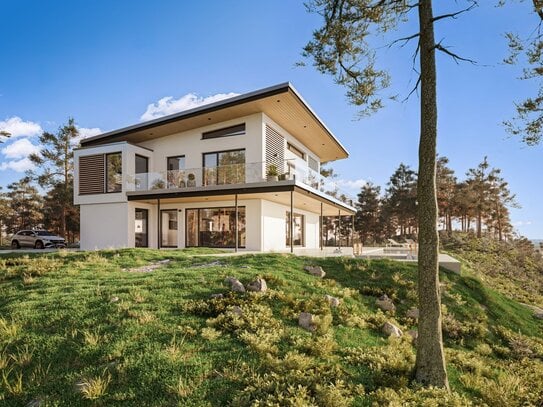 Modernes Einfamilienhaus am Wasser: Stilvolles Wohnen mit Seeblick!