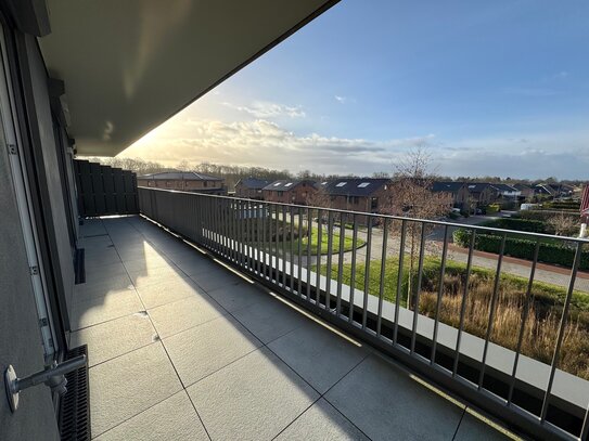 Moderne 3- Zimmer- Staffelgeschosswohnung mit Dachterrasse, Aufzug u. Tiefgarage.