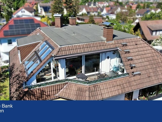 Stilvolle Penthouse Wohnung mit großer Terrasse in Kassel-Harleshausen mit Herkules Blick