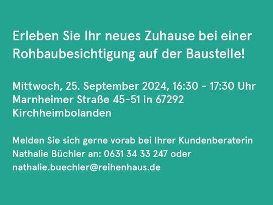 120 m² Wohntraum - Reihenendhaus inkl. Grundstück in Kirchheimbolanden