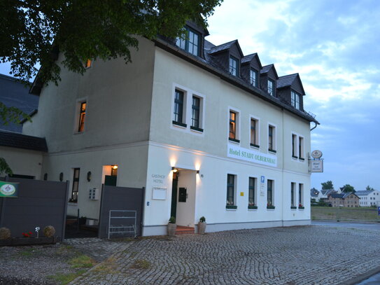 Hotel Stadt Olbernhau Restaurant mit Hotel und Option zum Ankauf des benachbarten Hotels