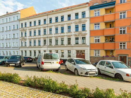 Gut geschnittene 2-Zimmer-Wohnung mit Balkon und Stellplatz in ruhiger Umgebung von Leipzig