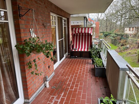 Attraktive 2-Zimmer-Wohnung in Lemsahl-Mellingstedt mit großem Balkon