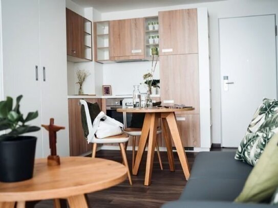 Möblierte Komfort-Apartments mit Balkon im "Campus Living SHA"