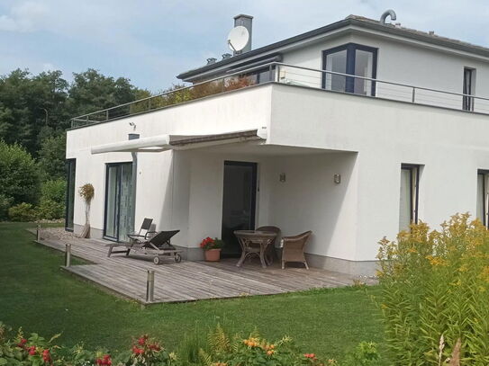 Ostsee Privat 2-Fam-Haus m. Einlieger/Ferienwhng, Traumlage am Golfplatz zwischen Meer u. Hügelwald