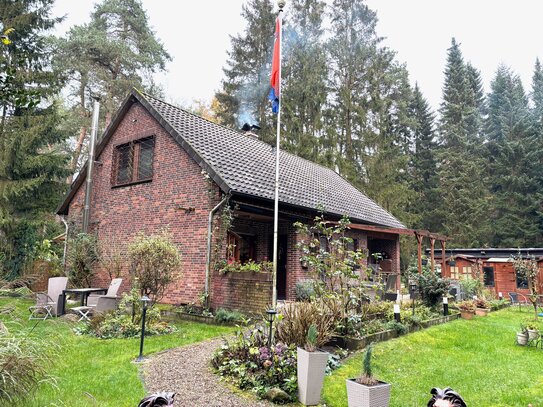 Einfamilienhaus auf großem Grundstück mit Doppelcarport und Nebengebäuden in Hatten/ Munderloh