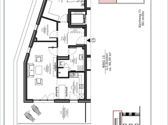 NEUBAU / Attraktive und barrierearme Wohnungen mit Balkon oder Terrasse in zentraler Lage in Henstedt-Ulzburg