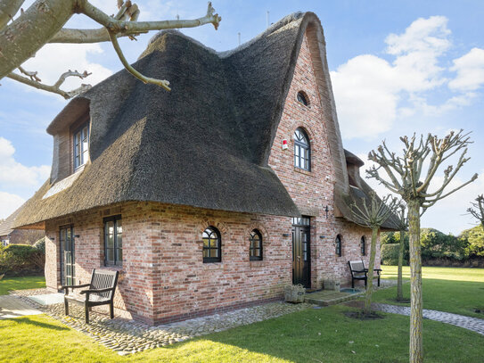 Luxuriöses Einzelhaus mit Blick auf das Wattenmeer