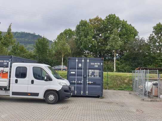 Gewerbegrundstück Freilagerfläche im Gewerbegebiet Saalepark