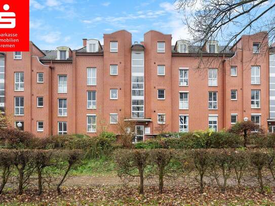 Bremen - Findorff (Bürgerpark) - Lichtdurchflutete Wohnung mit Balkon und Blick auf den Bürgerpark