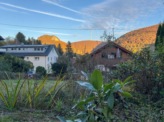 Idyllisches Einfamilienhaus mit Einliegerwohnung und unverbaubarem Blick auf den Rosenstein