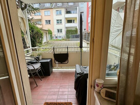 Schöne 2-Zimmer-Wohnung in EG mit Balkon