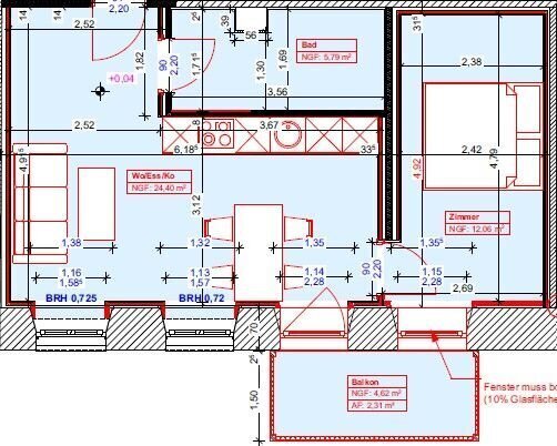 Frisch sanierte Wohnung mit Alpensicht !