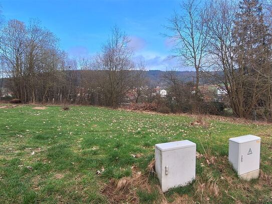 Baugrundstück mit herrlichem Ausblick in Wahlen - Grasellenbach