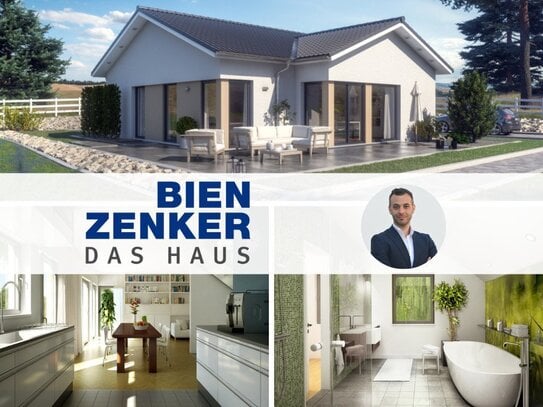 Baugrundstück mit Neubau im Kraichtal - Bauen Sie Ihren Bungalow mit Bien-Zenker