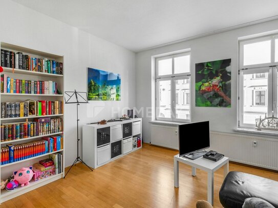 Sanierter Altbau in Gohlis - 2-Zimmer-Wohnung mit Wannenbad