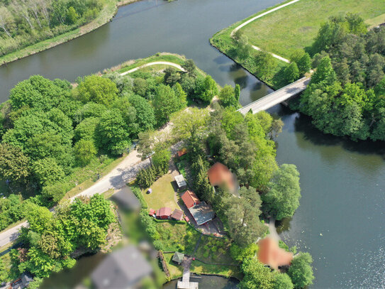 Traumblick mit Skandinavien Feeling im kleinen Ferienhaus! Neubau möglich!