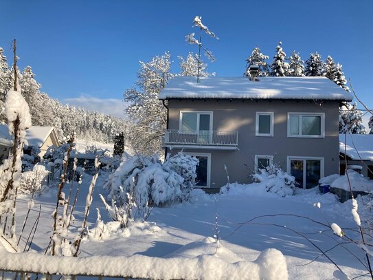 Einfamilienhaus mit großem Garten in der Hangnach