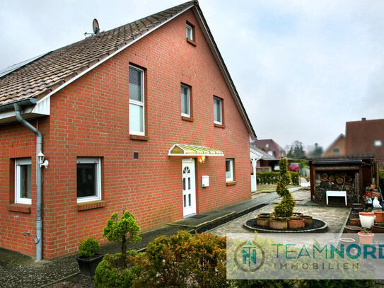 Kleinfamilien voraus: Doppelhaushälfte mit Garten und sonniger Terrasse