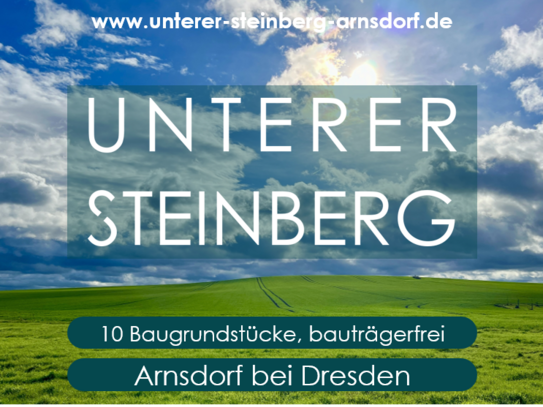 Exklusives Wohngebiet in Arnsdorf b. Dresden - 10 Baugrundstücke (bauträgerfrei) - EFH und DHH möglich