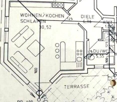 Schönes 1-Zimmer-Appartement mit Tageslichtbad wartet auf Ihren Einzug