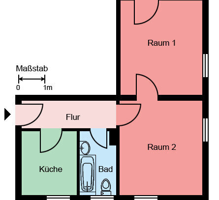 Demnächst frei! 2-Zimmer-Wohnung in Castrop-Rauxel Schwerin