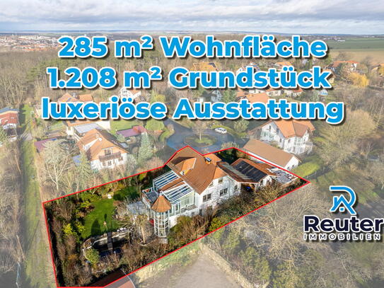 Luxuriöse Villa mit Innenpool, großzügigem Garten & Top-Ausstattung in ruhiger Lage von Apolda